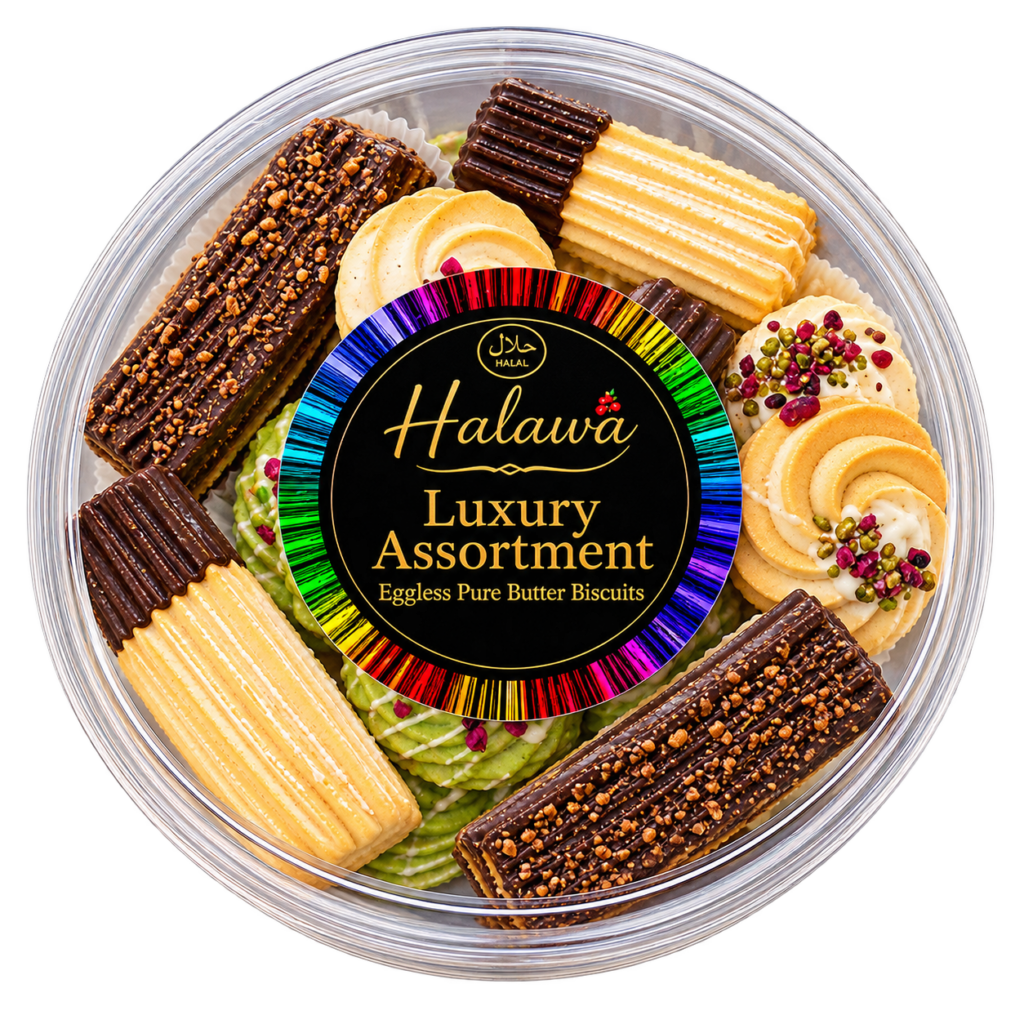 Luxury Assortment - Eggless Pure Butter Biscuits (400g)