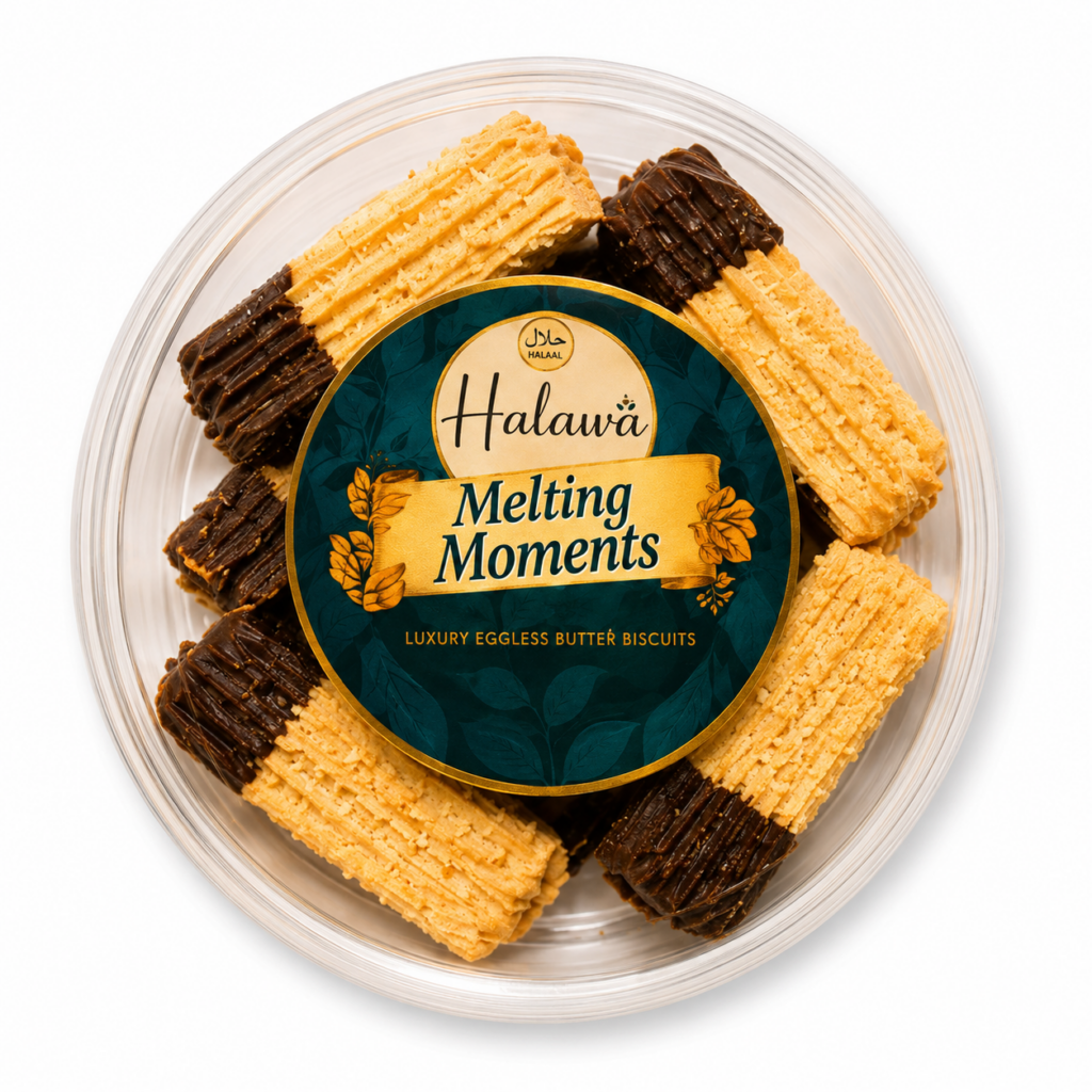 Melting Moments Luxury Eggless Butter Biscuits (400g)