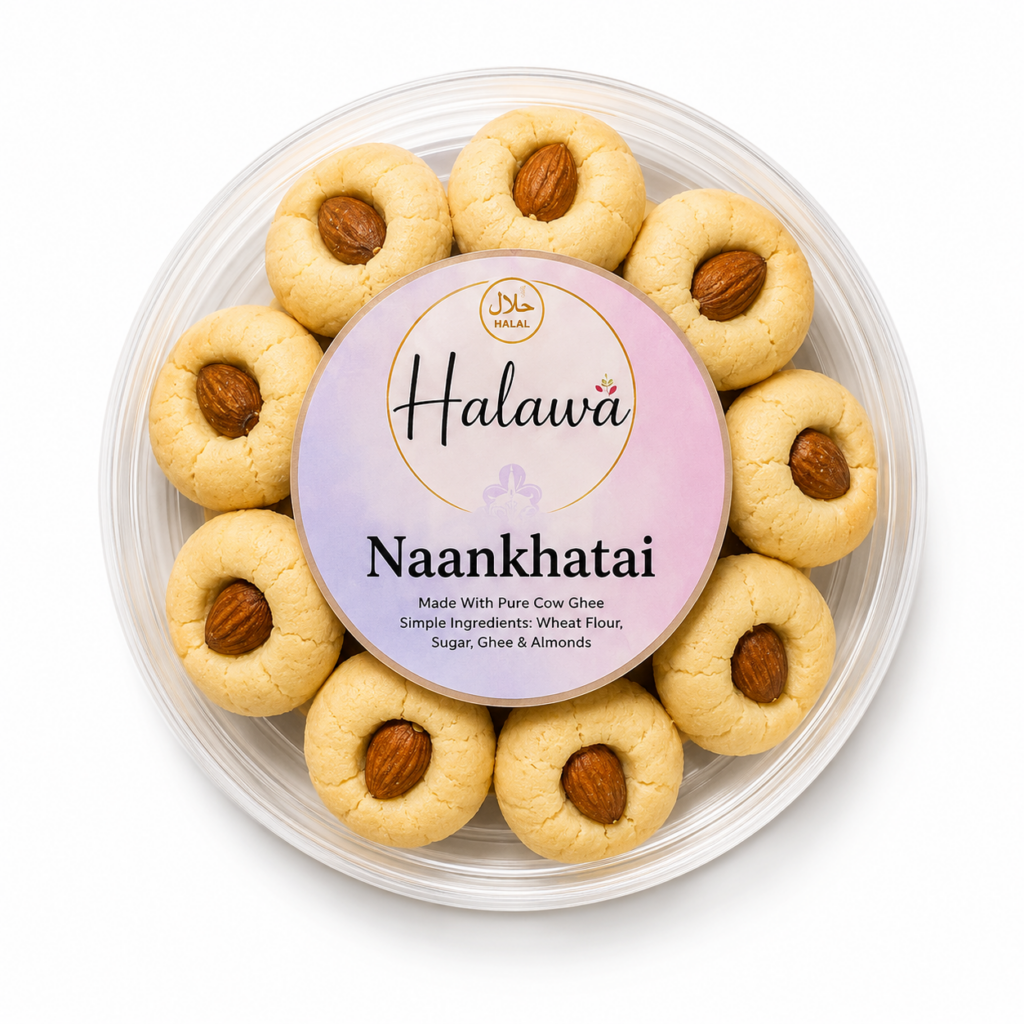 Naankhatai Traditional Shortbread Biscuits (400g)